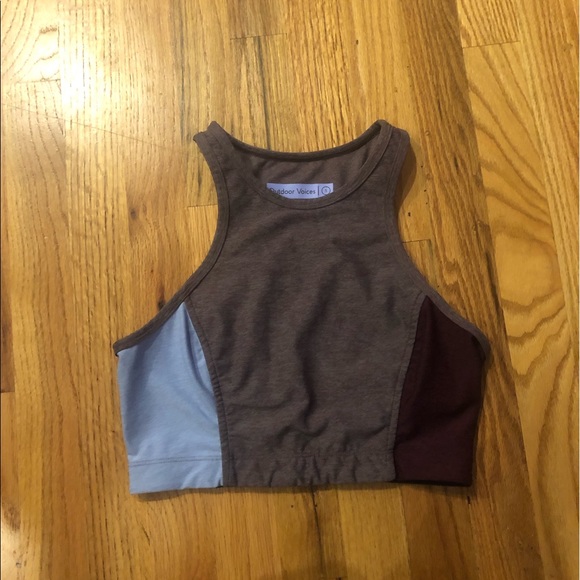Outdoor Voices Tops - Tri tone Athena crop Outdoor Voices Tops - Tri tone Athena crop